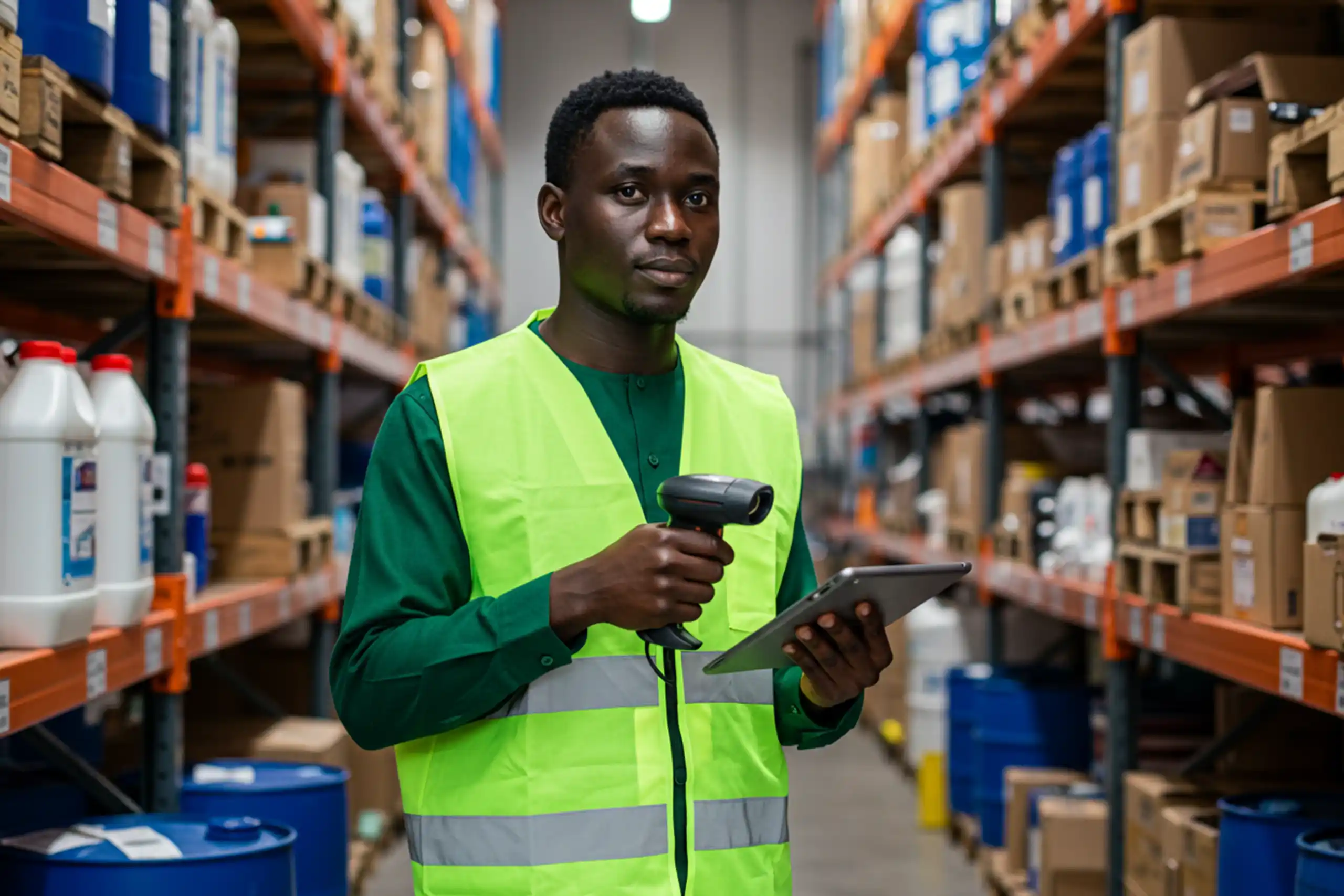 JuKaro logistics professional ready to support your supply chain