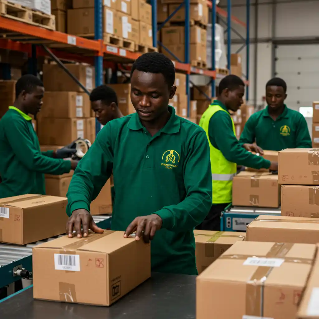 JuKaro team coordinating logistics operations
